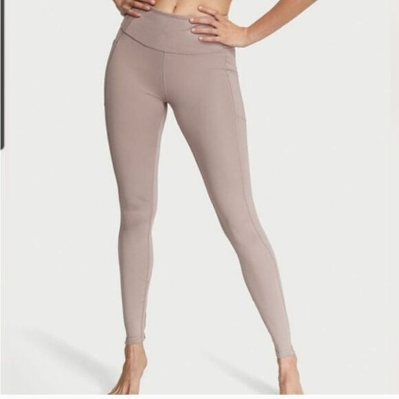 Victoria Secret NWOT Brown Pocket Leggings - Picture 2 of 8